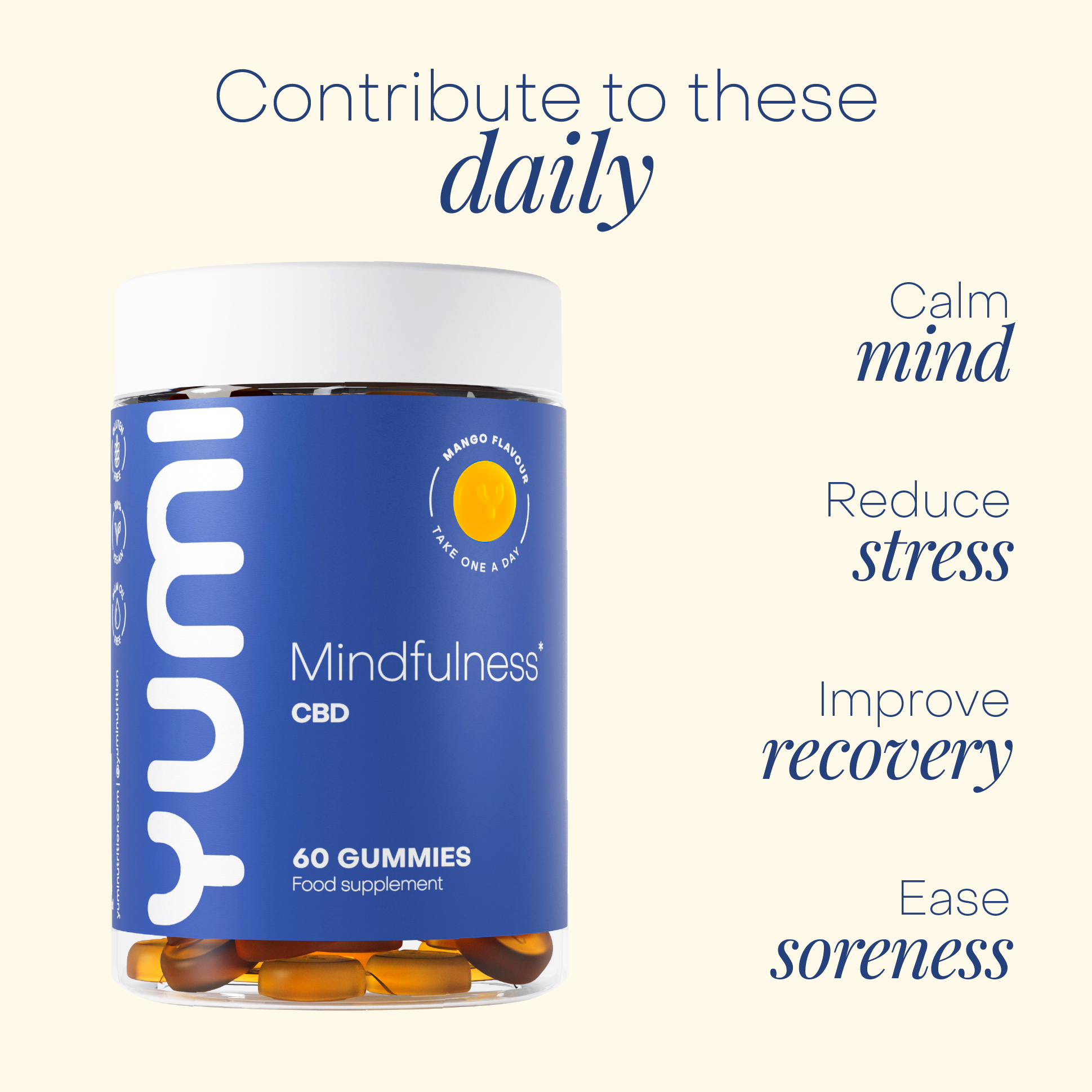 Mindfulness Gummies - Buy Online – Yumi Nutrition