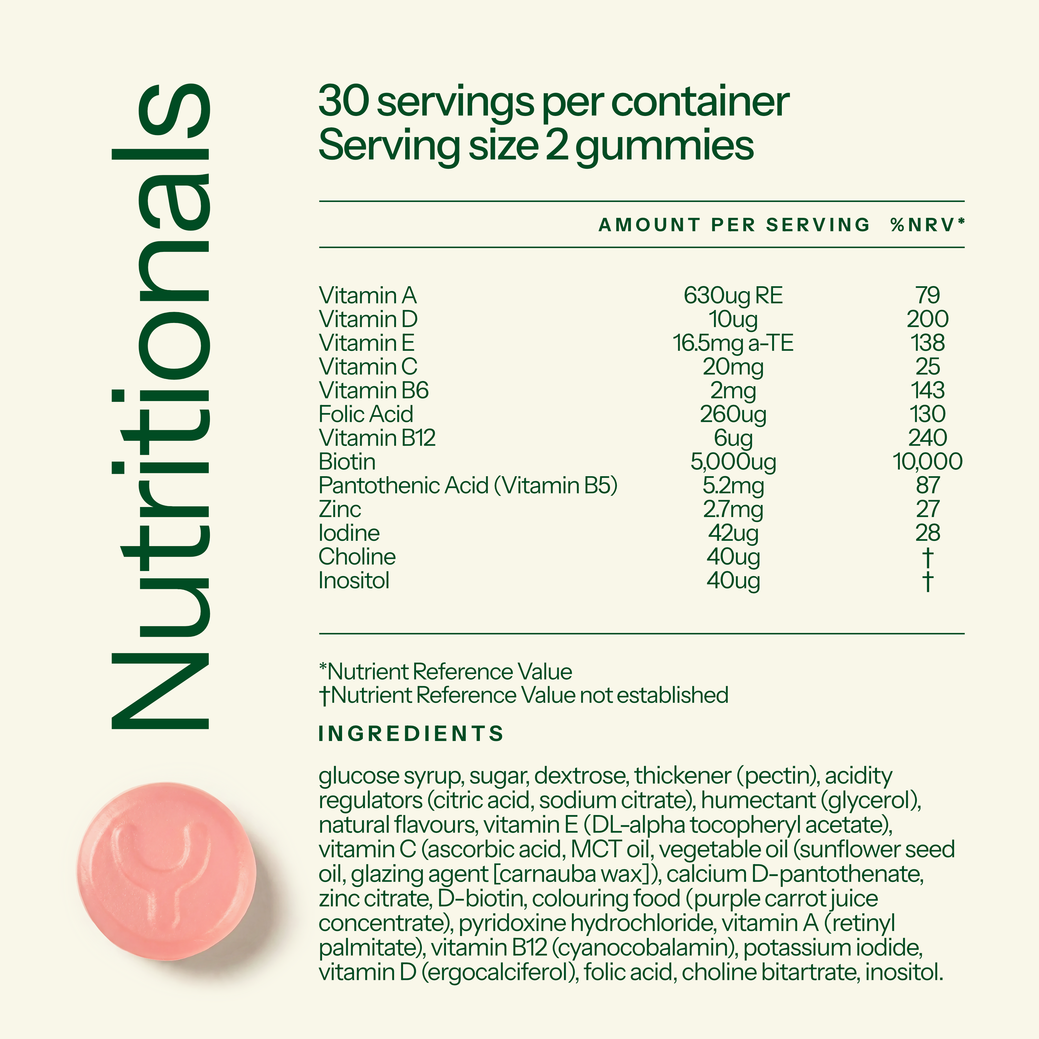 Hair, Skin & Nails with Biotin & Vitamins