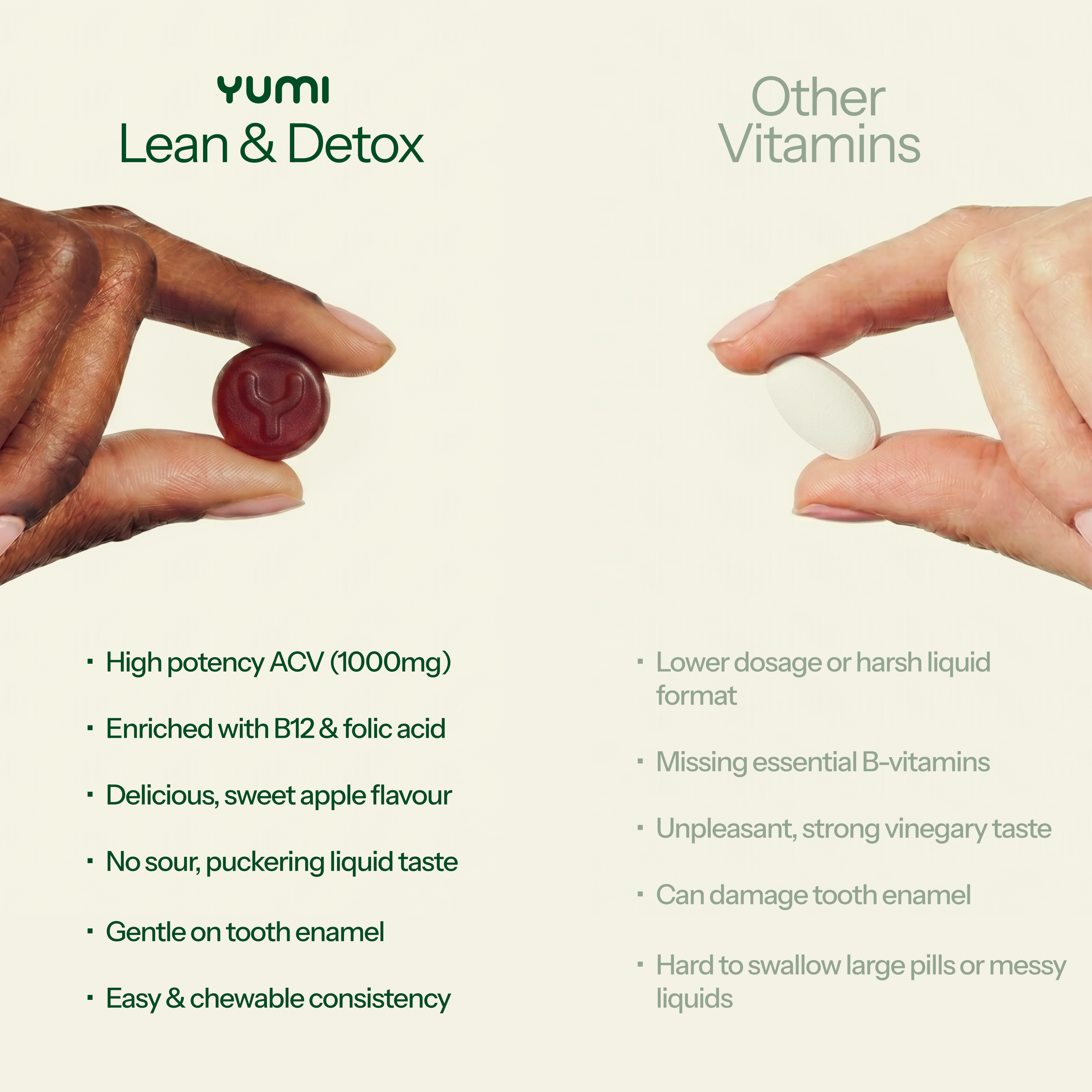 Apple Cider Vinegar 120 Gummies with B12 & Folic Acid
