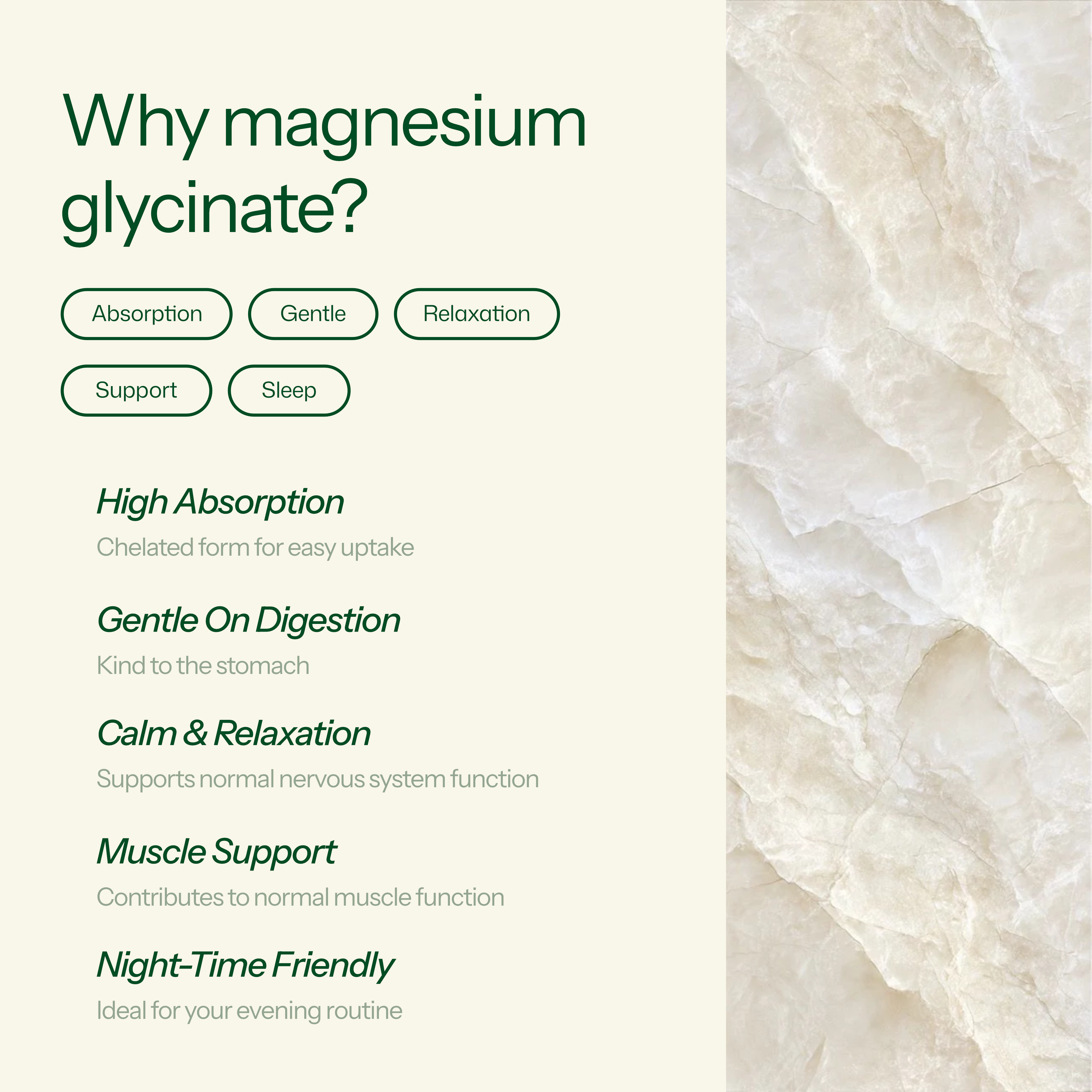 Snooze Magnesium Glycinate 120 Gummies