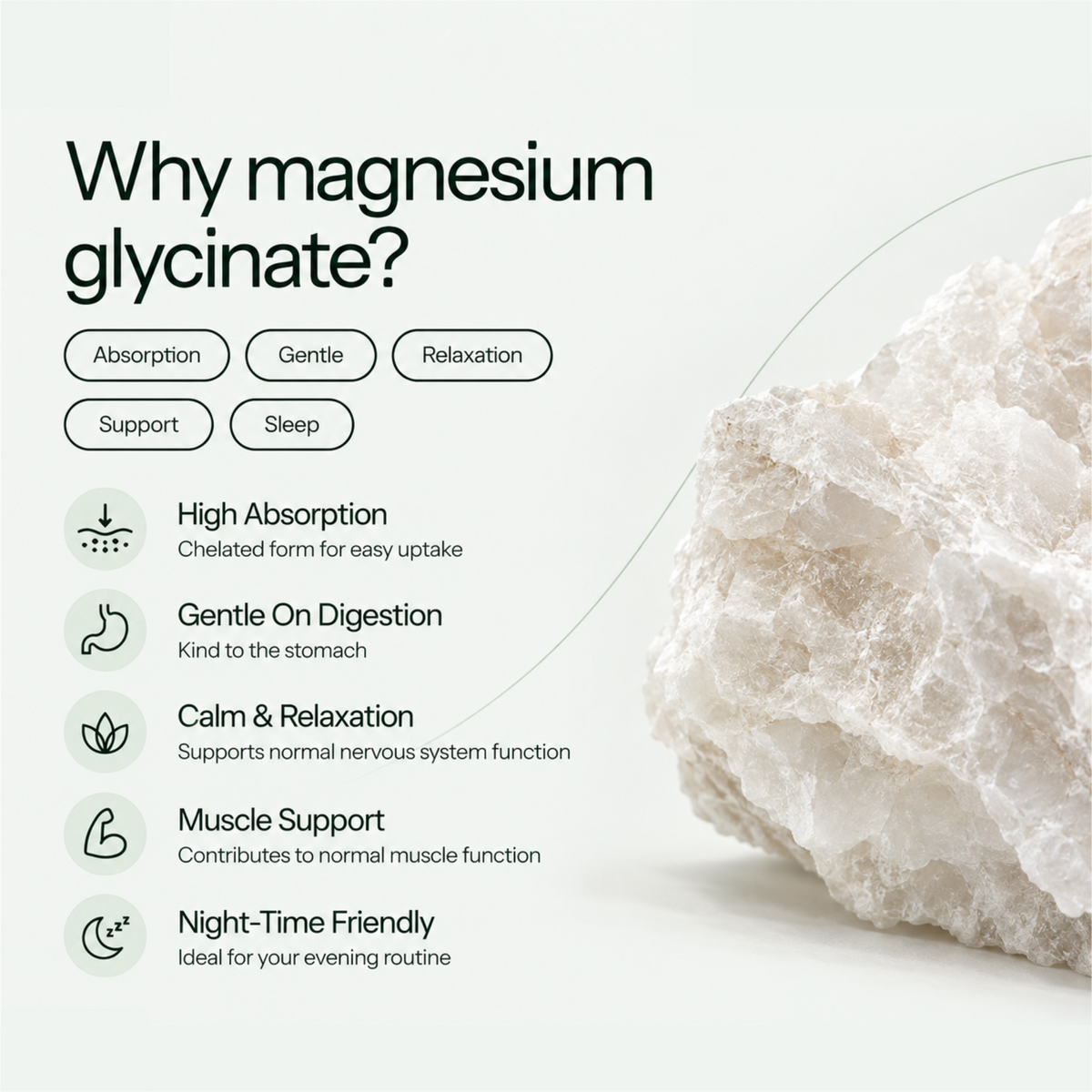 Snooze Magnesium Glycinate 2.0