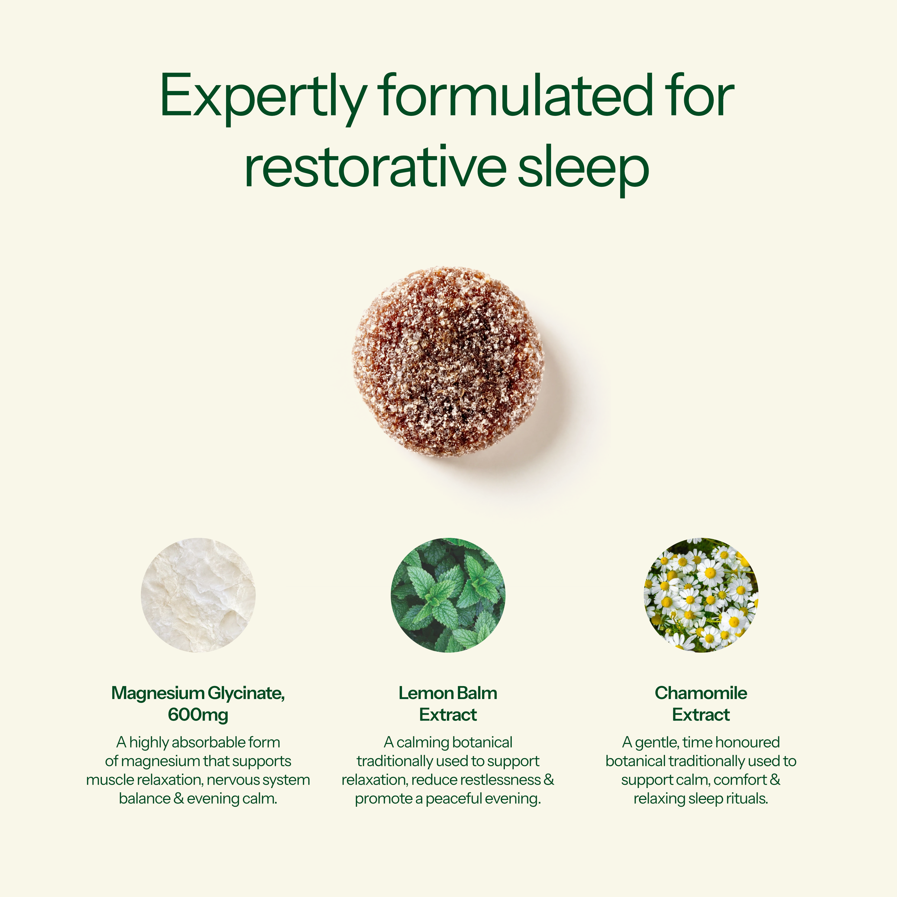 Snooze Magnesium Glycinate 120 Gummies
