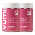 Hair, Skin & Nails with Biotin & Vitamins 120 Gummies (2 x 60)