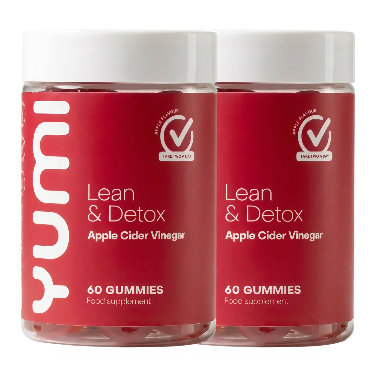 Apple Cider Vinegar with B12 & Folic Acid 120 Gummies (2 x 60)
